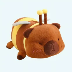Peluche capybara déguisé en abeille