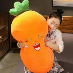 Peluche carotte souriante