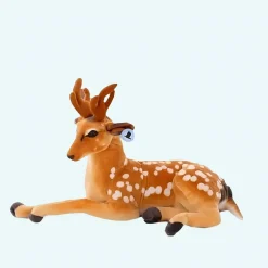 Peluche cerf géant
