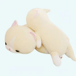 Peluche chat assoupi
