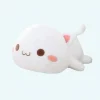 Peluche chat blanc kawaii