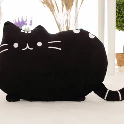 Peluche chat toute mignonne noire