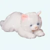 Peluche chaton blanc