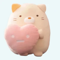 Peluche chaton coeur