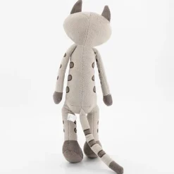 Peluche chaton gris tigré