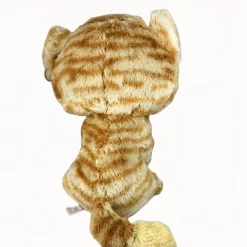 Peluche chaton rayé