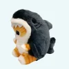 Peluche chaton requin pendentif