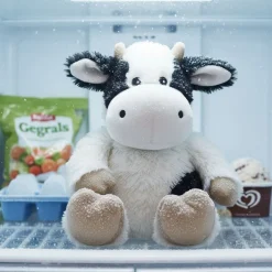Peluche chauffante vache réconfortante