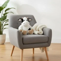 Peluche chauffante vache réconfortante