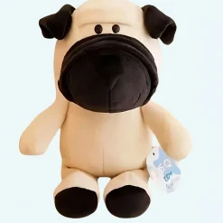 Peluche chien à croquer