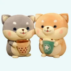 Peluche chien Bubble Tea