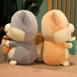 Peluche chien Bubble Tea