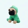 Peluche chien déguisé en dinosaure