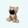 Peluche chien déguisé en girafe