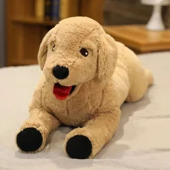 Peluche chien labrador doux
