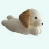 Peluche chien oreiller au crochet