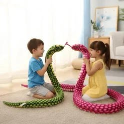 Peluche cobra ultra-doux