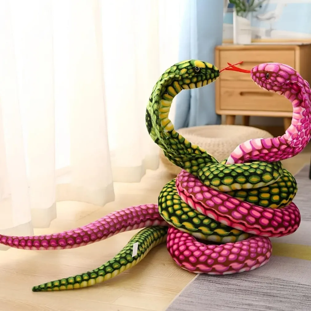 Peluche cobra ultra-doux