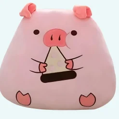 Peluche cochon gourmand