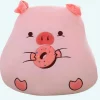 Peluche cochon gourmand donut