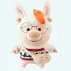 Peluche cochon habillé pull Noël