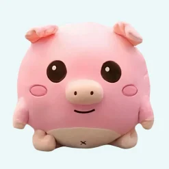 Peluche cochon timide
