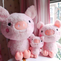 Peluche cochon tout doux