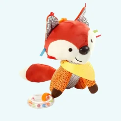 Peluche colorée renard suspendu