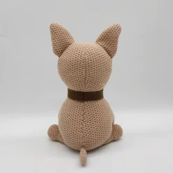 Peluche crochet bouledogue