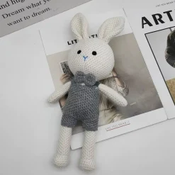 Peluche crochet monsieur lapin