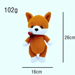 Peluche crochet renard