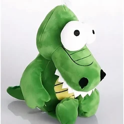 Peluche crocodile trop rigolote