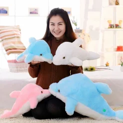 Peluche dauphin lumineux