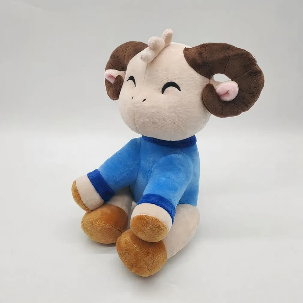 Peluche de chèvre trop mignonne