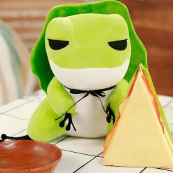 Peluche de grenouille avec chapeau