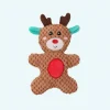 Peluche de noël cerf en pain d’épice