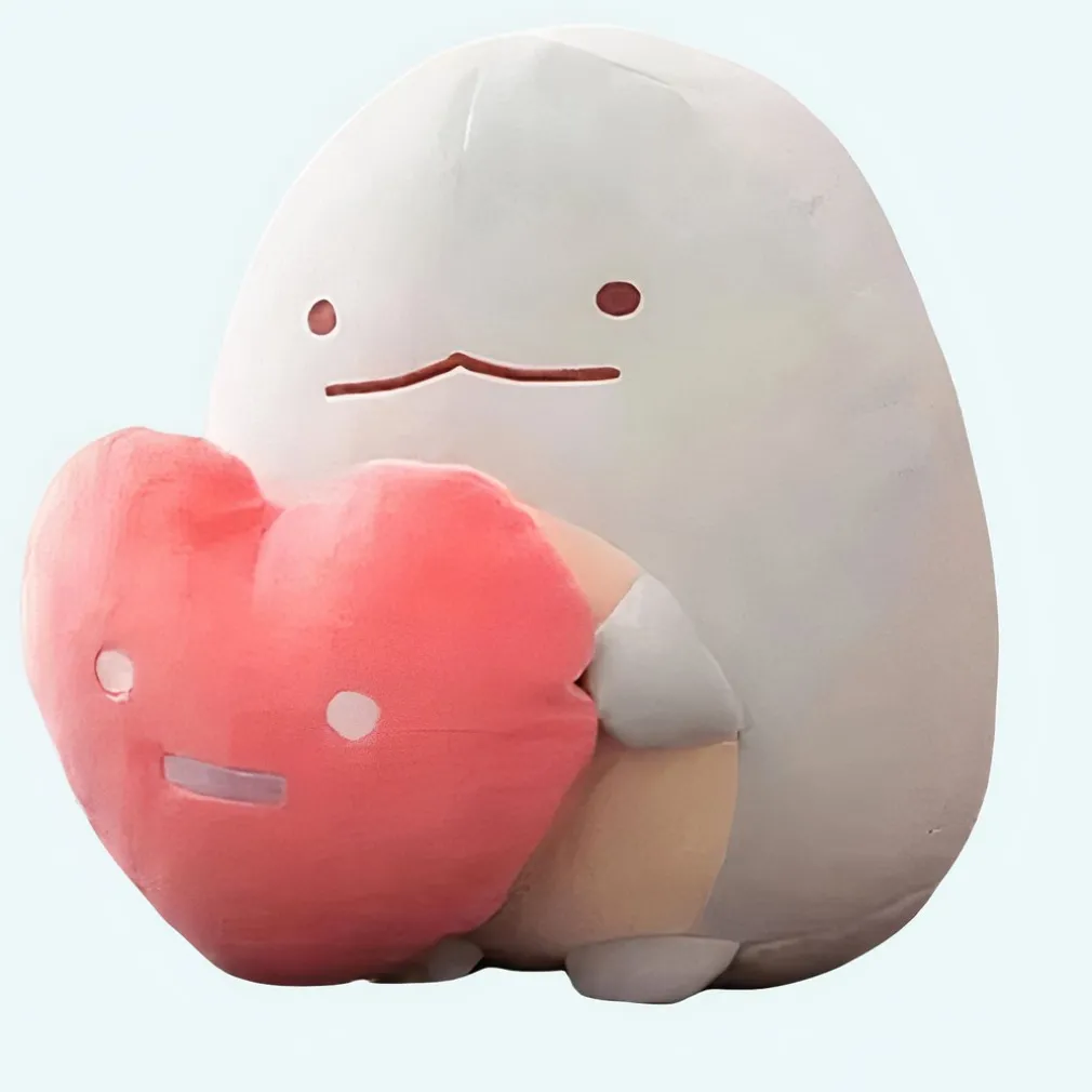 Peluche dinosaure cœur