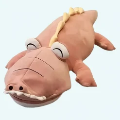 Peluche dinosaure rose magique