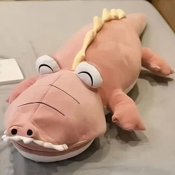 Peluche dinosaure rose magique