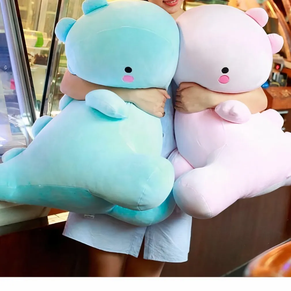 Peluche dinosaure trop mignonne rose