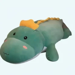 Peluche dinosaure vert adorable