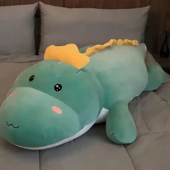 Peluche dinosaure vert adorable