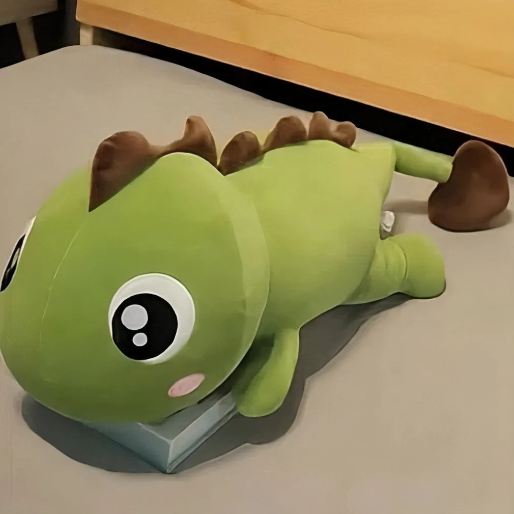 Peluche dinosaure vert kawaii