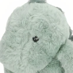 Peluche dinosaure vert ultra doux
