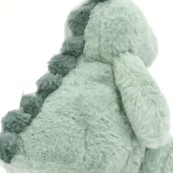 Peluche dinosaure vert ultra doux