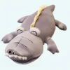 Peluche dinosaure violet magique