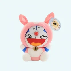 Peluche Doraemon déguisé en lapin