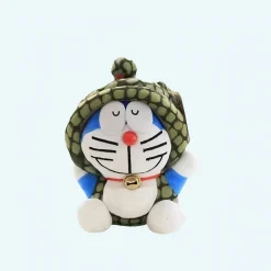 Peluche Doraemon déguisée en serpent
