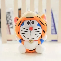Peluche Doraemon déguisée en tigre