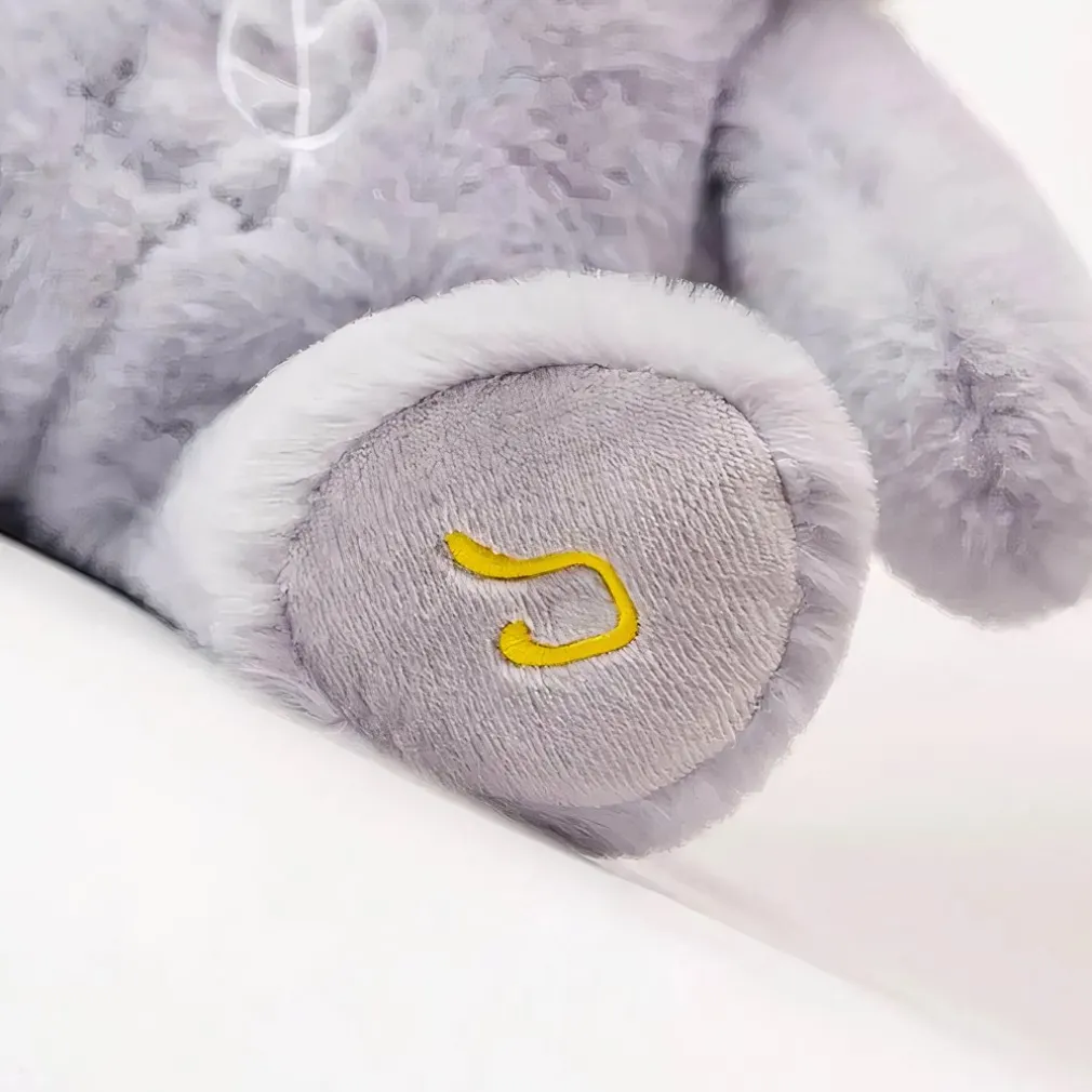Peluche douce paresseux respirant